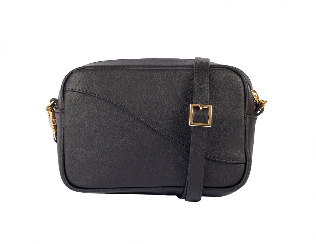 Curve cross body bag - black – KAIRI LONDON