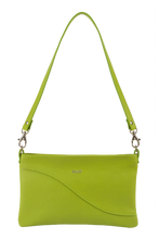 Load image into Gallery viewer, Kairi lime baguette bag 
