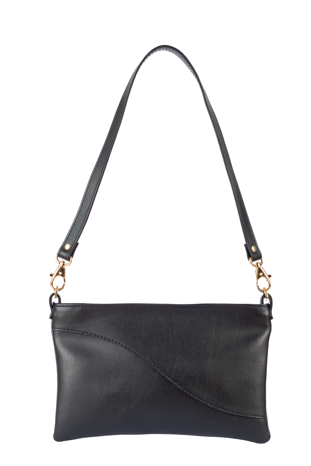 Kairi black baguette bag 