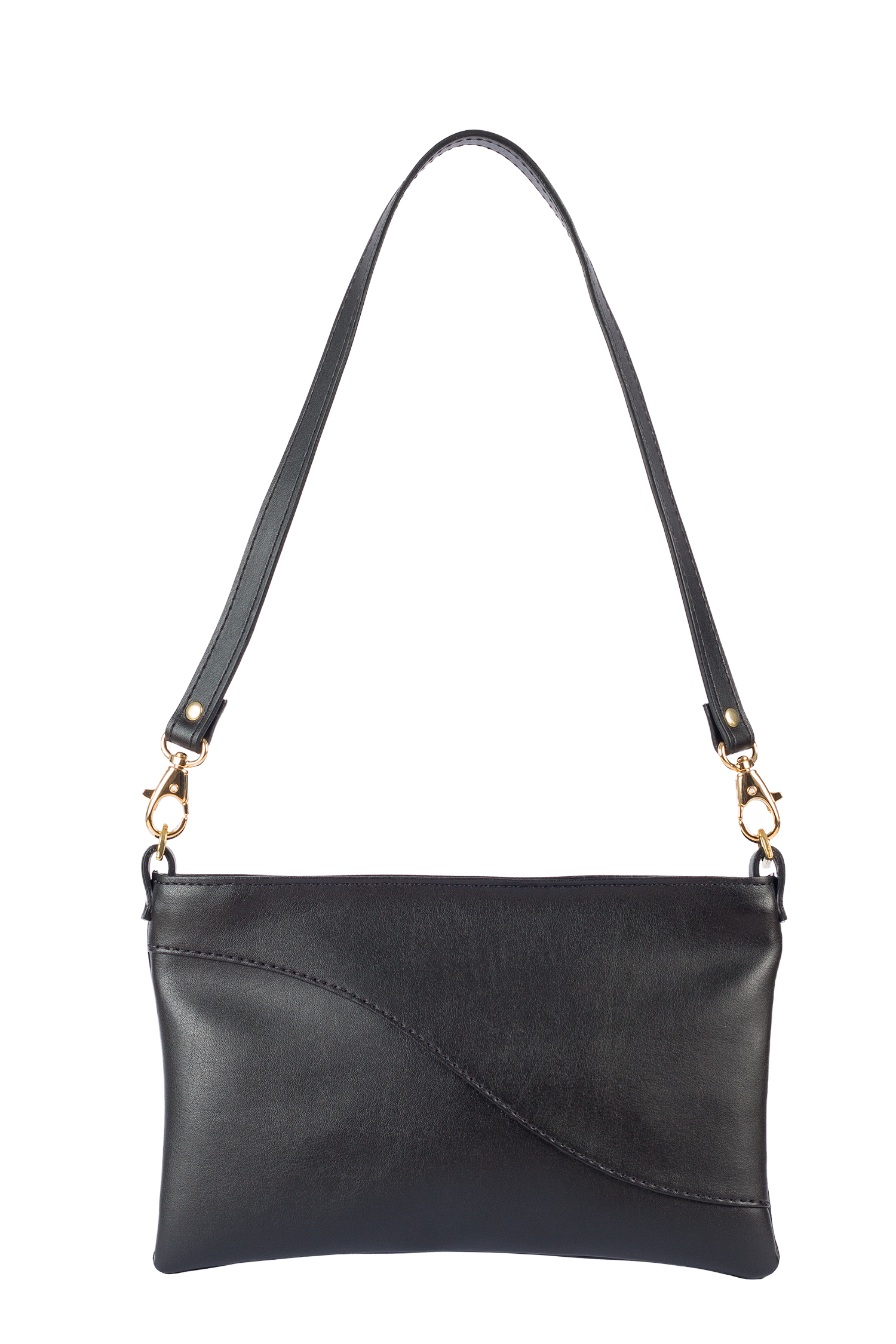 Kairi black baguette bag 