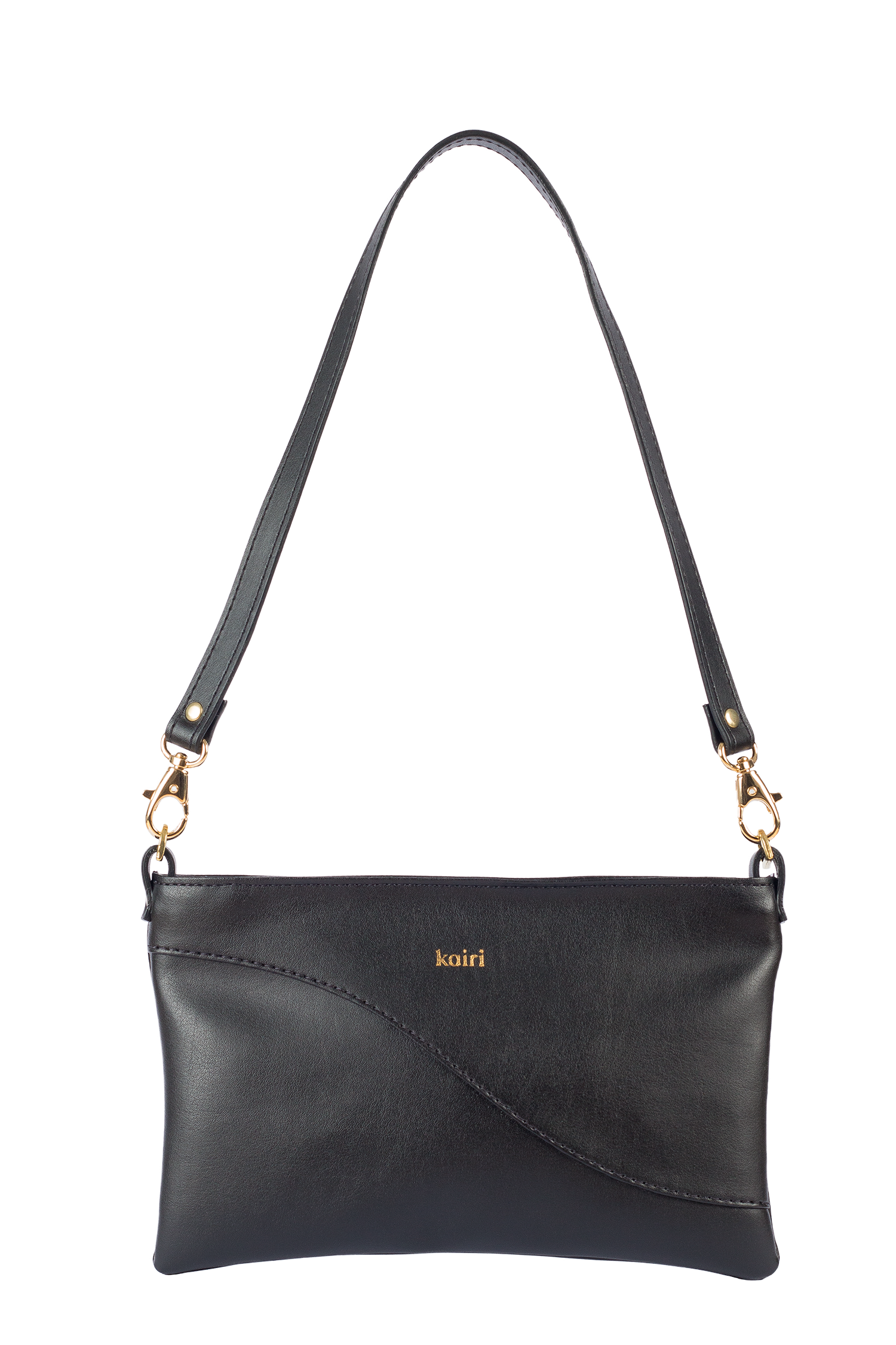 Kairi black baguette bag 