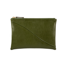 Load image into Gallery viewer, Curve pouch - dark green
