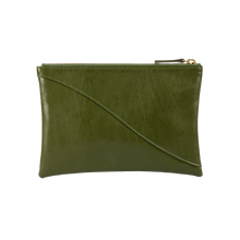 Load image into Gallery viewer, Curve pouch - dark green

